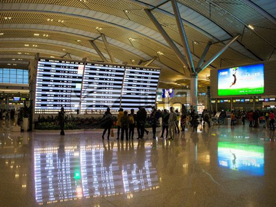 機場聲學(xué)處理前后