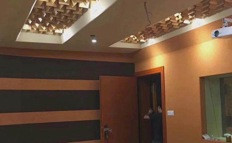 湖南長(zhǎng)沙錄音棚吸音板工程