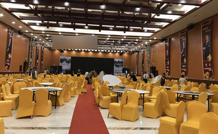 廣西桂林國際酒店宴會廳吸音板工程