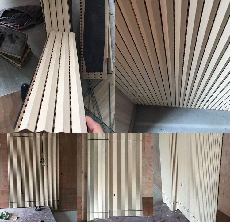 廣東珠海劇場槽木吸音板聲學工程