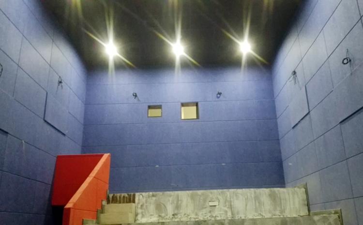 廣東清遠電影院防火聚酯纖維吸音板聲學工程