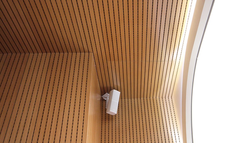 河北衡水陳列室防火吸音板聲學工程-6