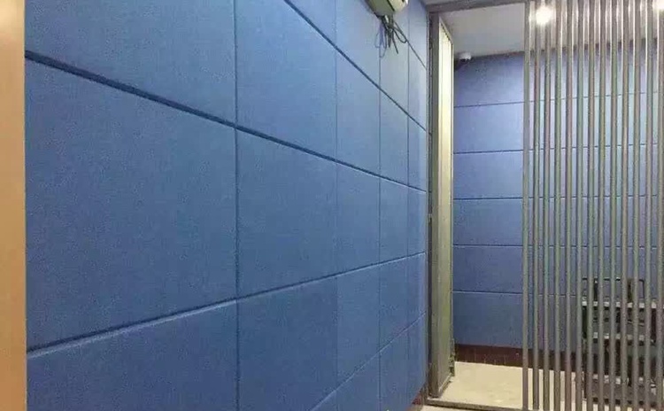 浙江衢州審訊室布藝軟包吸音板聲學工程-2