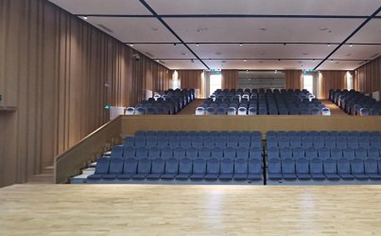 廣西百色學(xué)校多功能廳陶鋁吸音板聲學(xué)工程