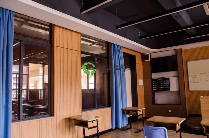 學(xué)校聲學(xué)設(shè)計-槽木吸音板4